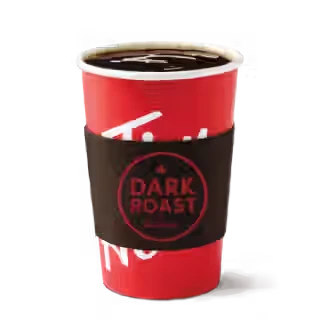 Tim Hortons Coffee Menu 2 Dark Roast Brewed Coffee