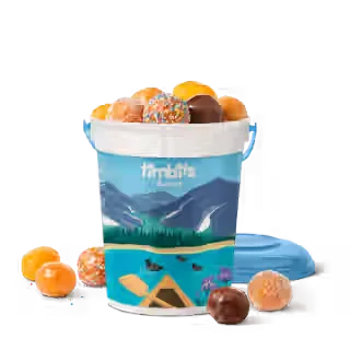 Tim Hortons Timbits Menu Prices 5 Summer Timbits Bucket with 30 Timbits